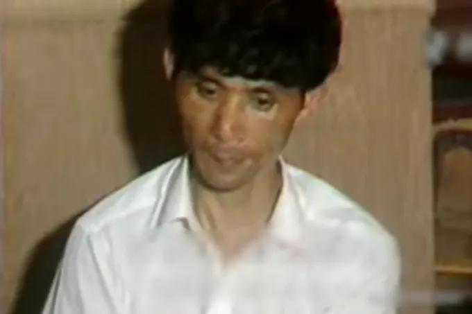 Dai Fuyang after being arrested