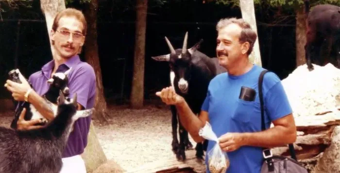 Charles Chumbler (right) and Michael Kariakis (left)