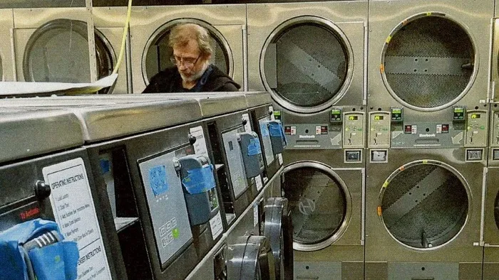 An undercover police team had followed Patrick Nicholas to a laundromat.